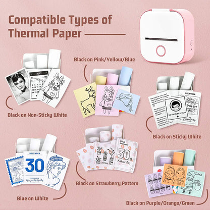 Transparent Sticker Thermal Paper