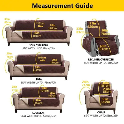 Waterproof Sofa Cover Anti Slip And Scratch