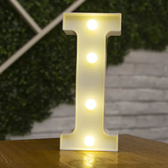 Alphabet Letter LED Lights