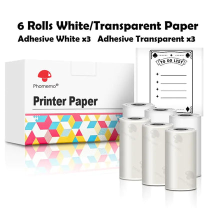 Transparent Sticker Thermal Paper